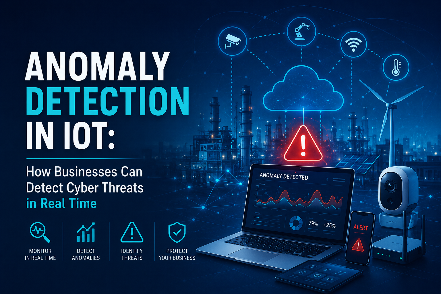 Anomaly Detection in IoT: How Businesses Can Detect Cyber Threats in Real Time